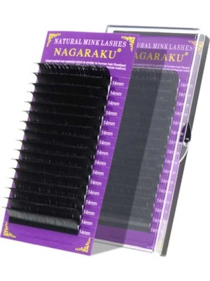 Nagaraku Ipek Kirpik C Kıvrım 0,07 Kalınlık - 14MM Uzunluk