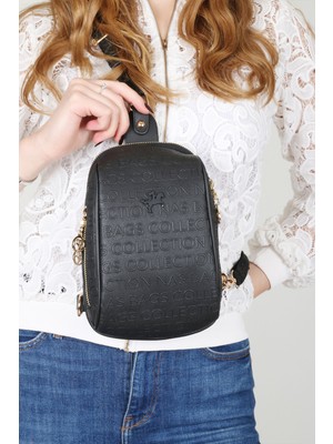 Byhakan NS-1076 Gofraj Kadın Body Bag Sırt Çantası