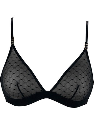 Magic Form 1795 Kadın Süngersiz ve Balensiz Sütyen-Siyah