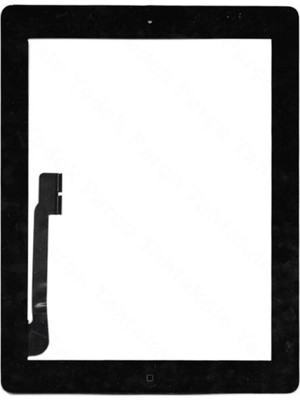 Eda Teknik Apple Ipad 4 A1458 Butonlu Dokunmatik Siyah