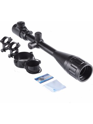 Nikula Tr-Nikula 6-24X50 Aoe Tüfek Dürbünü Çift Işık Kırmızı,yeşil Kaynaklı Zoomlu