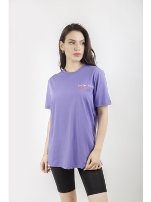 Gisele Lilla Kadın T-Shirt