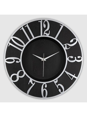 Galaxy Aknur Plastik -Kabartma Rakan Dekoratif Duvar Saati