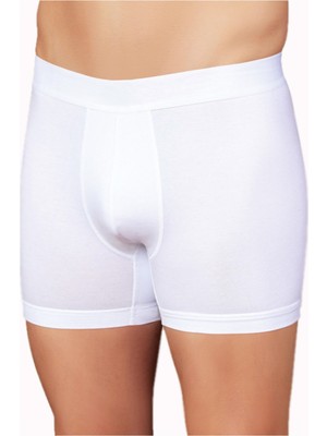 Şahinler Likralı Şahinler Yazılı Torbalı Boxer Beyaz ME031