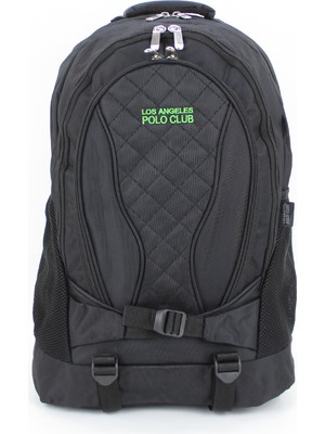 Los Angeles Polo Club Laptop Sırt Çantası 17,3 Inç  Seyahat Yarım Dağcı Su Geçirmez Kumaş
