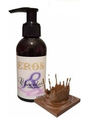 Eros Aromaterapi Chocolate Erotic Massage Oil 120ML Çikolata Kokulu Erotik Masaj Yağı
