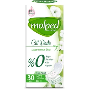  Molped Pure & Soft Incelik Günlük Ped 30'lu  Günlük Ped