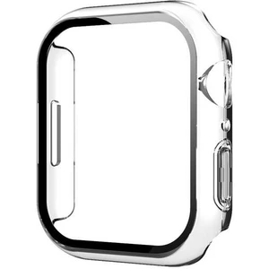 Apple Watch 7 Uyumlu 45 mm Kasa Koruyucu Ekran Koruyucu Full Body Gard Kılıf Şeffaf