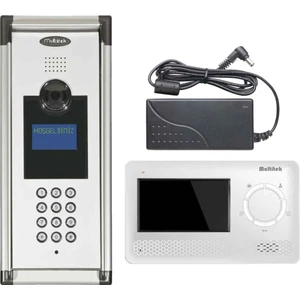 3 Daire Mb-10 Görüntülü Diafon Beyaz