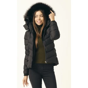 Kadın Mont Çıkabilir Kapüşonlu Kürk Astarlı Şişme Beste