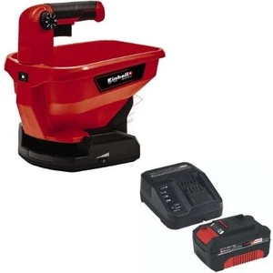 Ge-Us 18 Li 4.0 Ah Starter Kit Akülü Çim Tohumu Gübre Tuz Serpme Makinası