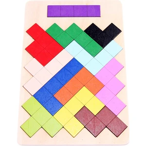 Ahşap Tetris Zeka Oyunu