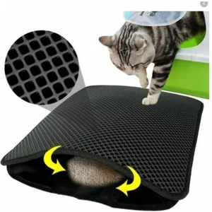 Elekli Kedi Tuvalet Önü Paspası 60 x 40 cm