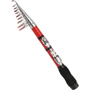 Strade Store Karbon Teleskopik Olta Deniz Tekneleri Olta Direği -, 1.0m 1.5 M 2.1m Kırmızı 1.5m(Yurt Dışından)