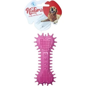 Plastik Kalp Pati Desen Kemik Köpek Oyuncak 15 cm
