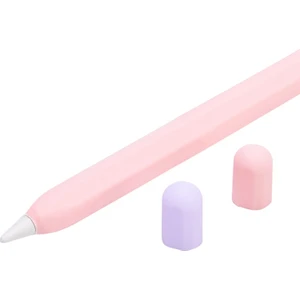 Apple Kalem 2 Için 2 Adet Stylus Silikon Kapak (Kız Pembe)  (Yurt Dışından)