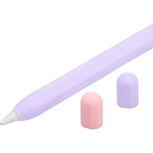 Apple Kalem 2 (Mor) Için 2 Adet Stylus Silikon Kapak  (Yurt Dışından)