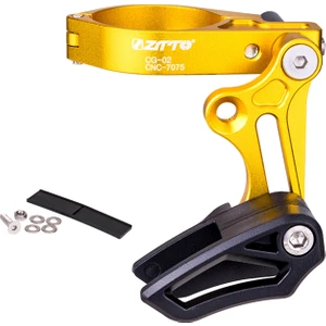 Strade Store 1x Alüminyum Alaşım Zincir Kılavuzu Mtb Bisiklet Tek Hızlı Yol Bölümü Alt Braketi Altın