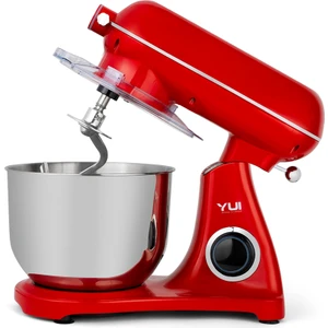M 122 Easy Chef PRO1800W Alüminyum Stand Mikser - Kırmızı