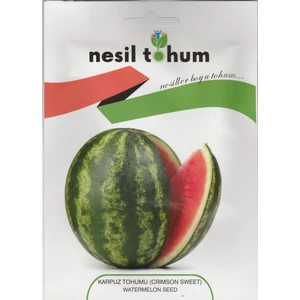 Nesil Tohum Nesil Karpuz Tohumu (Crimson Sweet) 5 gr