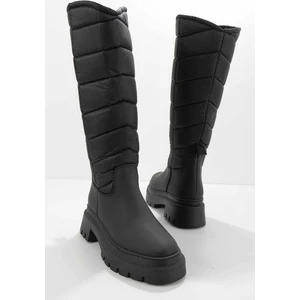 Mat Siyah  Kadın Çizme K035386111