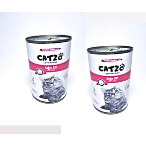 Pupzo  Konserve Yetişkin Kedi Maması Sığır Etli 400 gr x 2
