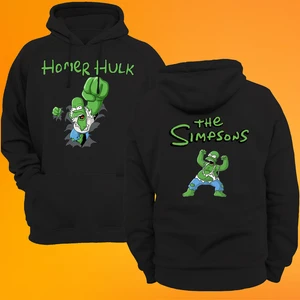 Homer Hulk Baskılı 3 Ipl. Şardonlu %100 Pamuk, Içi Polar, Çok Kalın Sweatshirt