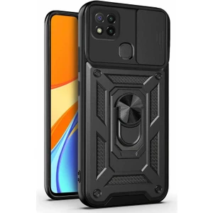 Xiaomi Redmi 9c Kılıf Impact Resistant Siyah