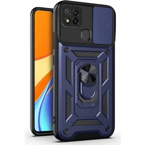 Xiaomi Redmi 9c Kılıf Impact Resistant Lacivert
