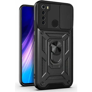 Xiaomi Redmi Note 8 Kılıf Impact Resistant Siyah