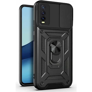 Vivo Y20 Kılıf Impact Resistant Siyah
