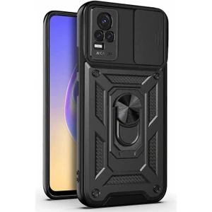 Vivo V21E Kılıf Impact Resistant Siyah