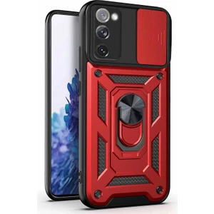 Samsung Galaxy S20 Fe Kılıf Impact Resistant Kırmızı