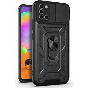 Samsung Galaxy A31 Kılıf Impact Resistant Siyah