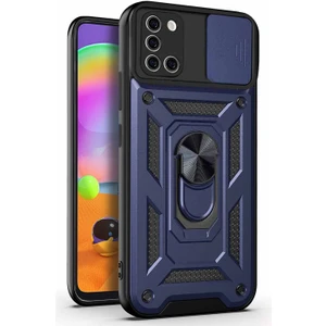 Samsung Galaxy A31 Kılıf Impact Resistant Lacivert