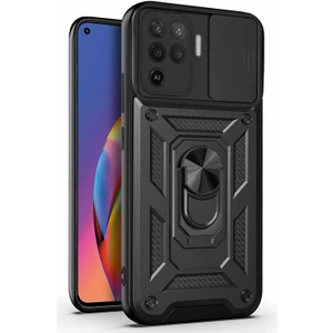 Oppo Reno 5 Lite Kılıf Impact Resistant Siyah