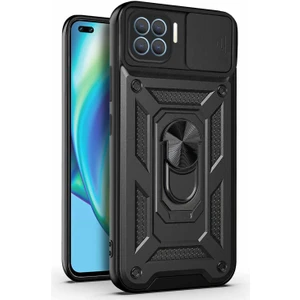 Oppo Reno 4 Lite Kılıf Impact Resistant Siyah