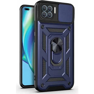 Oppo Reno 4 Lite Kılıf Impact Resistant Lacivert