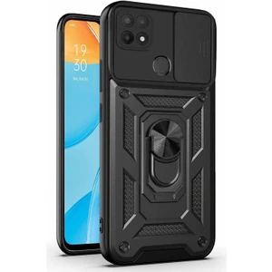 Oppo A15 Kılıf Impact Resistant Siyah