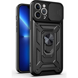 Apple iPhone 13 Pro Kılıf Impact Resistant Siyah