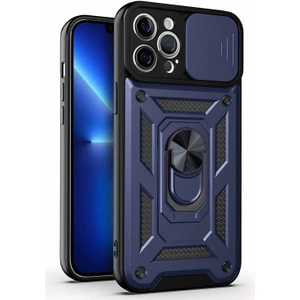 Apple iPhone 13 Pro Kılıf Impact Resistant Lacivert