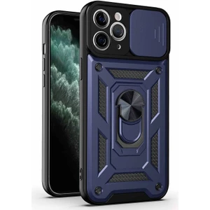 Apple iPhone 11 Pro Max Kılıf Impact Resistant Lacivert
