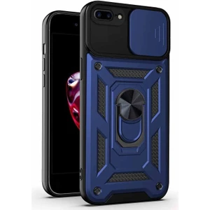Apple iPhone 8 Plus Kılıf Impact Resistant Lacivert