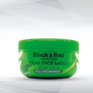 Black & Red Aloevera Killi Yüz Maskesi 400 gr