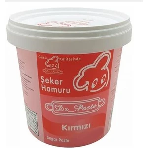 Dr Paste Şeker Hamuru  500 gr - Kırmızı