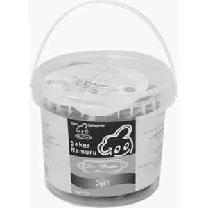 Şeker Hamuru  500 gr - Siyah