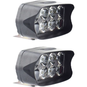 Strade Store Motosiklet Su Geçirmez 6500 K 8 Led'ler Çift Yardımcı Baskı Spot Işığı 12 V