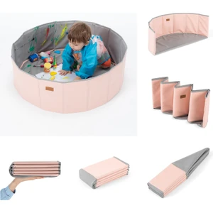Wellgro Katlanır Aktivite ve Oyun Havuzu - Pembe