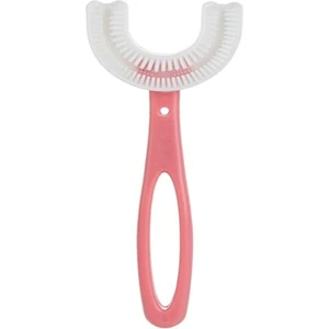 MasLord  Bebek Diş Fırçası Fırça - Pembe-6/12 Yaş