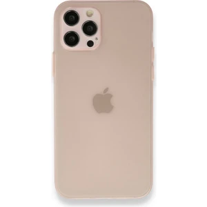 Apple iPhone 13 Pro Max Kılıf 0.3mm Ultra Ince Hayalet Yumuşak Kapak Pembe